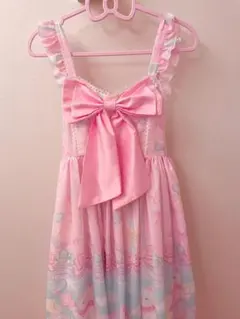 ロリィタ ひざ丈ワンピース