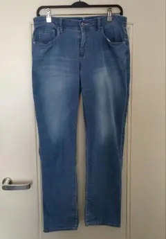 ストレートデニム　L