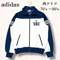 adidas アディダス ジャージ トラックジャケット デサント製 80s
