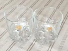 〈昭和レトロ〉サントリーのウイスキーグラス２点セット