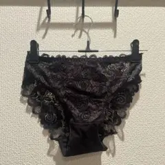 花刺繍レース　ショーツSサイズ