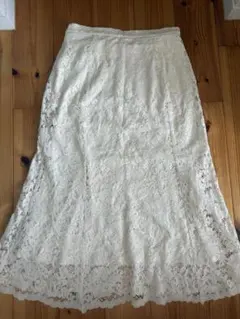 レースマーメイドフレアスカート