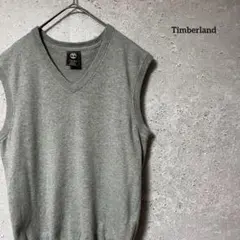 Timberland ティンバーランド ベスト ニット ワンポイントロゴ XS