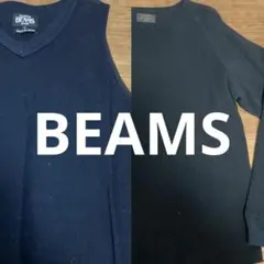 BEAMS カットソー&ベスト2点セット