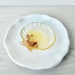 トレー　アクセサリートレイ　貝　海　レジン　小物置き　ハンドメイド