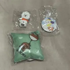 くら寿司 BT21 BTS SHOOKY キーホルダー 缶バッジ