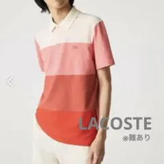 LACOSTE ラコステ グラデーション ボーダー ポロシャツ 2 ※色移りあり