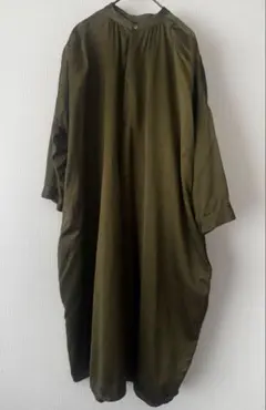 suzuki takayuki slip on dressオリーブグリーンのサムネイル