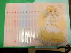 劇場版 魔法少女 まどかマギカ クリアファイル 　ローソン　６種類　１３枚セット