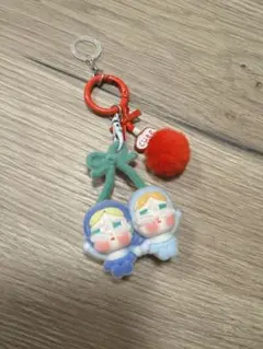 クライベイビーさくらんぼ目印チャームキーホルダー