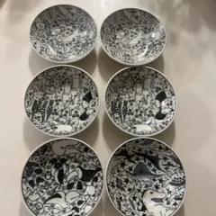 新品　美濃焼　いきものずかん　恐竜　海の生き物　動物　5枚　小鉢　取り皿　お皿のサムネイル