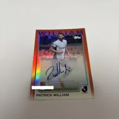 topps jリーグ　2025 京都サンガ　パトリック　ウィリアム　25シリ