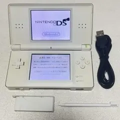 PR【清掃&動作確認済】Nintendo DS Lite クリスタルホワイト本体