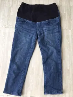 無印良品　マタニティパンツ マタニティデニム