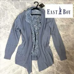EASTBOY カーディガン 花柄ブラウス セット