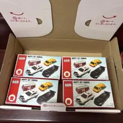 ハッピーセット トミカ2026 第1弾全4種　DVD付き　コンプリート