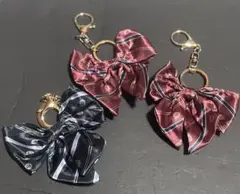 イーストボーイ リボン型キーホルダー 2色3個セット