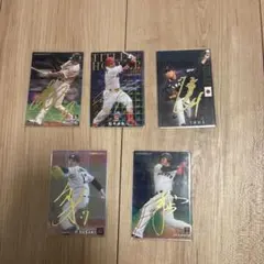 プロ野球 サイン入りカードセット カルビー