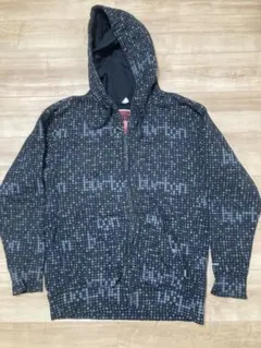BURTON フルジップフーディ Mサイズ ブラックのサムネイル