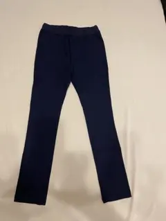 ネイビー　レギンスパンツ　140cm