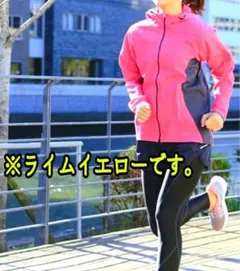 ICEPARDAL ランニングウェア　M グリーン　ライムイエロー　蛍光