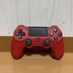 PS4 コントローラー 赤 DUALSHOCK SONY純正 CUH-ZCT2J - メルカリ