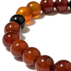 バーゲン【6-70】8mm❤【ミックスカラーアゲート】天然石ブレスレット