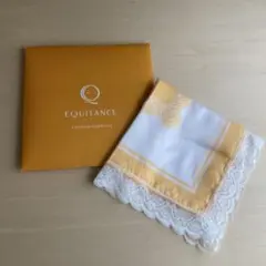 【未使用】エクイタンス オリジナル ハンカチ 日本製