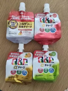 アリナミン　疲労回復 キューピーコーワ αチャージ ゼリー飲料 4種セット