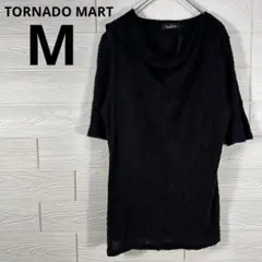 Tornado Mart トルネードマート 総柄 ドレープ 半袖　Y2K 黒 Mのサムネイル