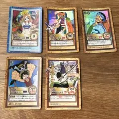 S05 ナミ カードダス ハイパーバトル ワンピース 初期 他4枚