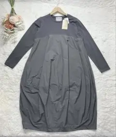24AW新品✨BEARDSLEYビアズリー マルワンピース　コクーンシルエット1