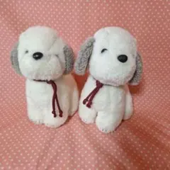 レトロぬいぐるみ犬 うめ吉ぬいぐるみ お座り犬 レトロ - メルカリ