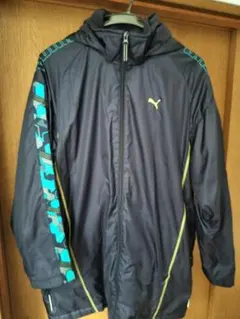 Puma フード付きコート 160サイズ ネイビー