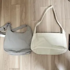 GU含むショルダーバッグ2点セット