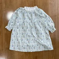 ピーターラビット小花柄ワンピース　しまむら　バースデイ　フタフタ　テータテート