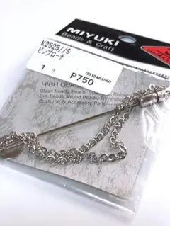 ハンドメイドパーツ ピンブローチ