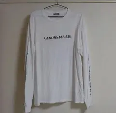 IMIM IAMWHATIAM 與真司郎 ロングTシャツ❤️ Amazon.co.jp: AAA 與真司郎 I AM WHAT I AM ロンT 黒 フリーサイズ