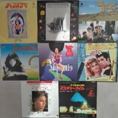 70's ポップスEPレコード8枚セット