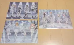 プロジェクトセカイ　カラフルステージ　クリアファイル　3枚