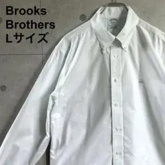 美品　Brooks Brothers ストライプシャツ　Lサイズ　クリーニング済