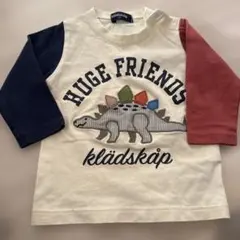 美品★klädskaap 恐竜柄 長袖Tシャツ 80
