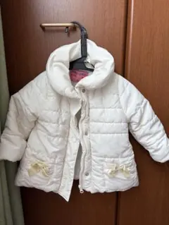 POPS LEMON コート　90サイズ ホワイト