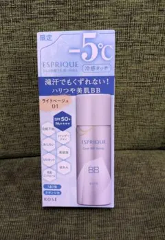 エスプリーク 冷感タッチ ＢＢスプレー ＵＶ ５０Ｓ ライトベージュ 01 限定のサムネイル