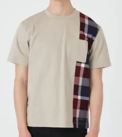 【新品】ブラックレーベルクレストブリッジ　Tシャツ　べ　M　バーバリー　101