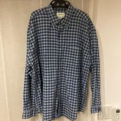 90s Eddie Bauer チェックネルシャツ XL