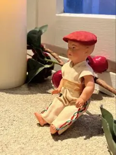 ◇SALEフランスアンティーク6点｜100年前ティン缶ブリキサビ小型