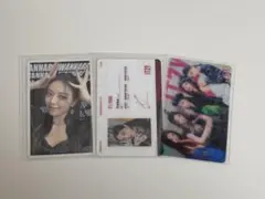 itzy ユナ&オール トレカ3枚セット