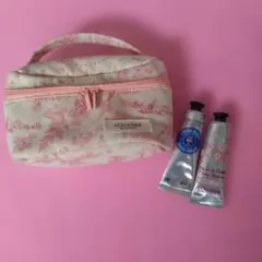 L'OCCITANE ハンドクリーム　バニティポーチ