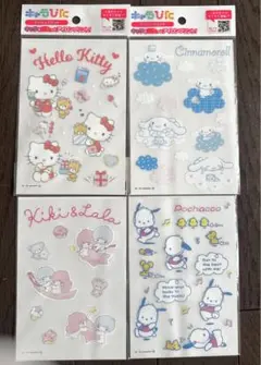 サンリオキャラクターアイロンプリント　キャラぴた　4枚セット